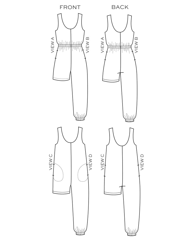 Nova Jumpsuit by True Bias