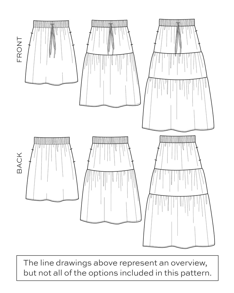 Mave Skirt by True Bias