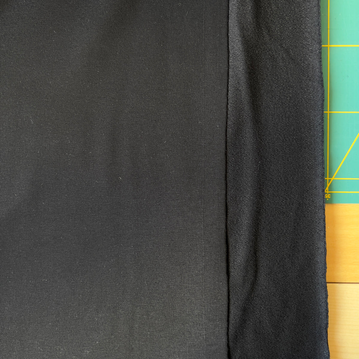 Black Cotton Jersey