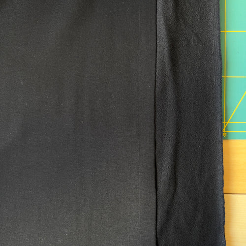 Black Cotton Jersey