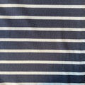 Jersey Ponte Roma Navy Stripes