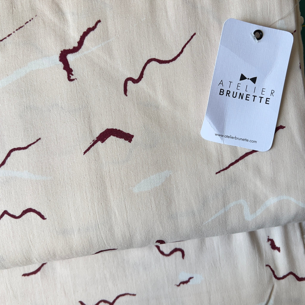 Atelier Brunette Double Gauze Graphite