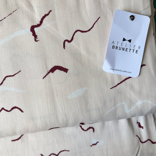 Atelier Brunette Double Gauze Graphite