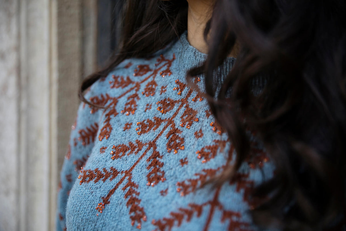 Memory Lane: Embellished Knits to Cherish