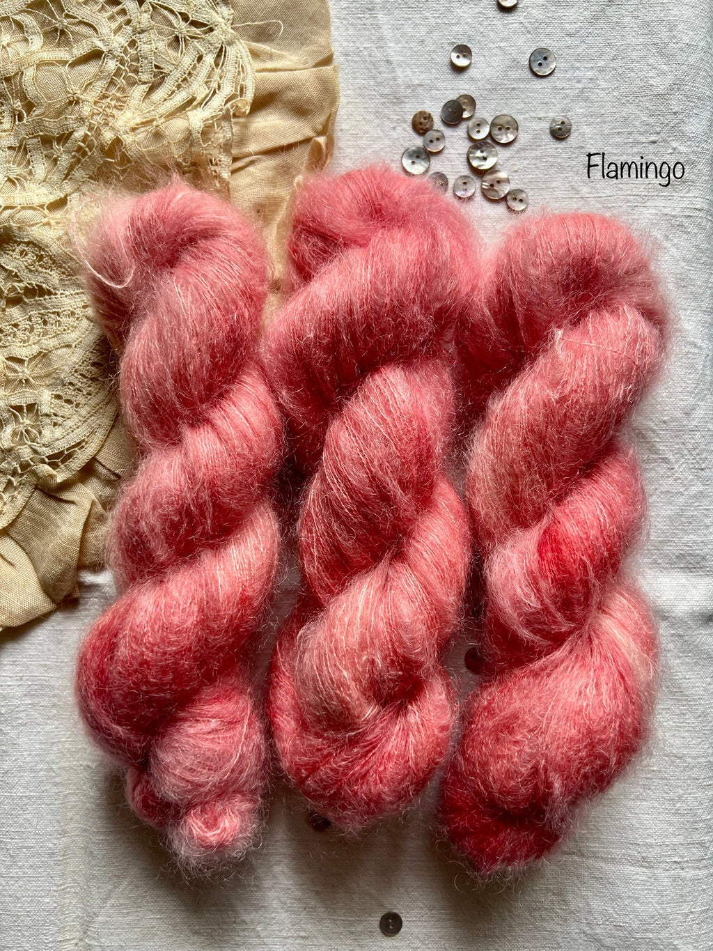 Serafina Silk Mohair Hand Dyed