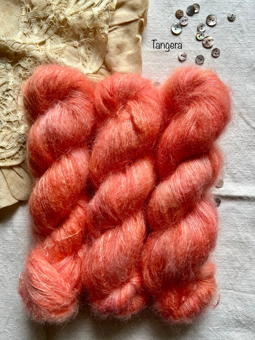 Serafina Silk Mohair Hand Dyed