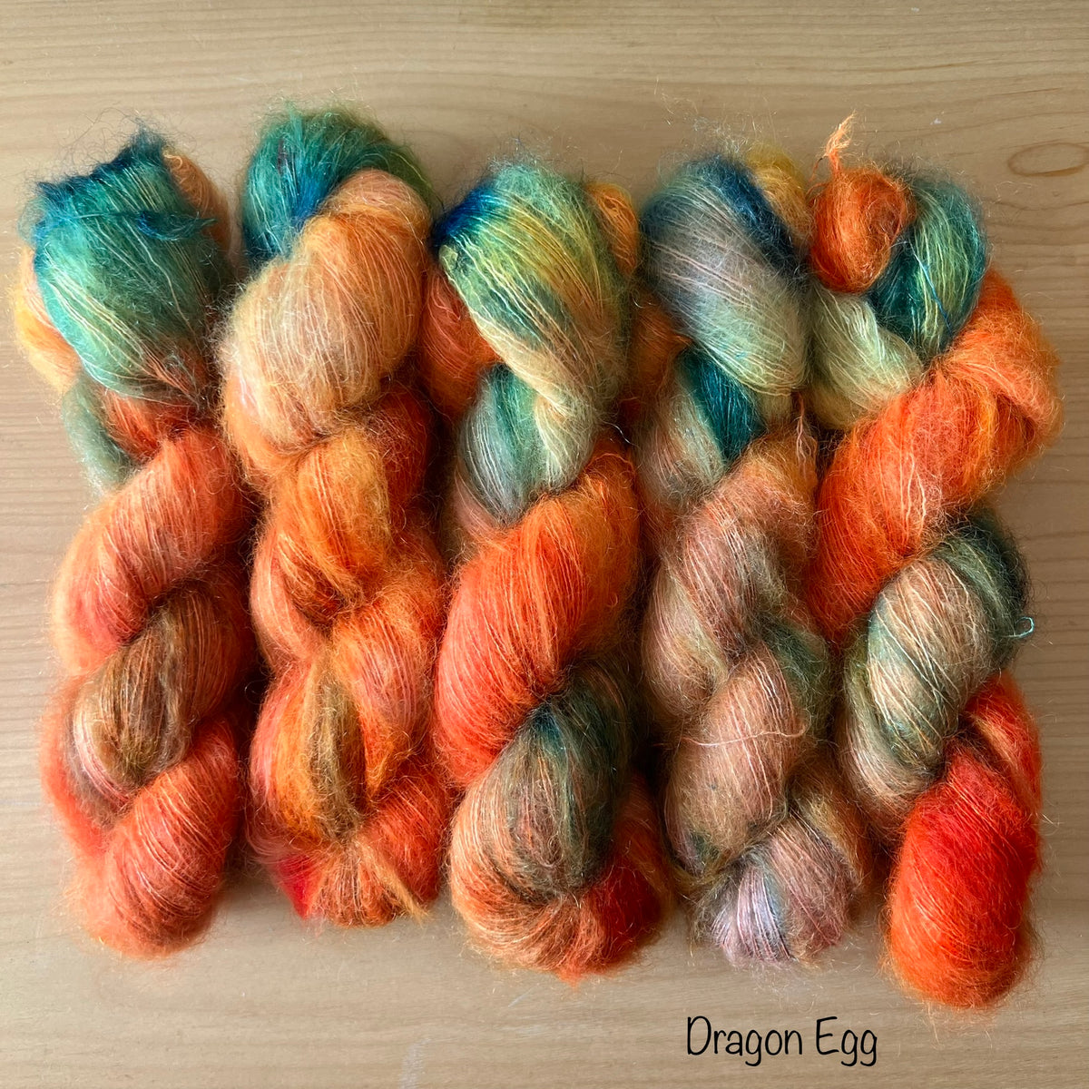 Serafina Silk Mohair Hand Dyed