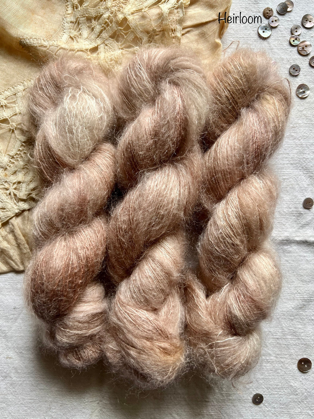 Serafina Silk Mohair Hand Dyed