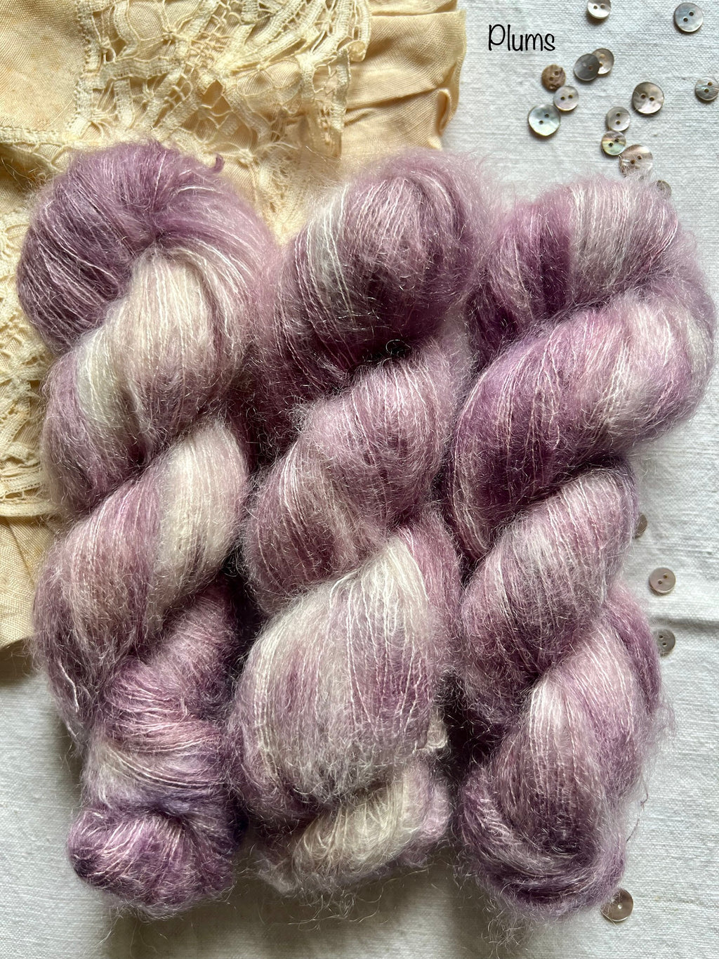 Serafina Silk Mohair Hand Dyed