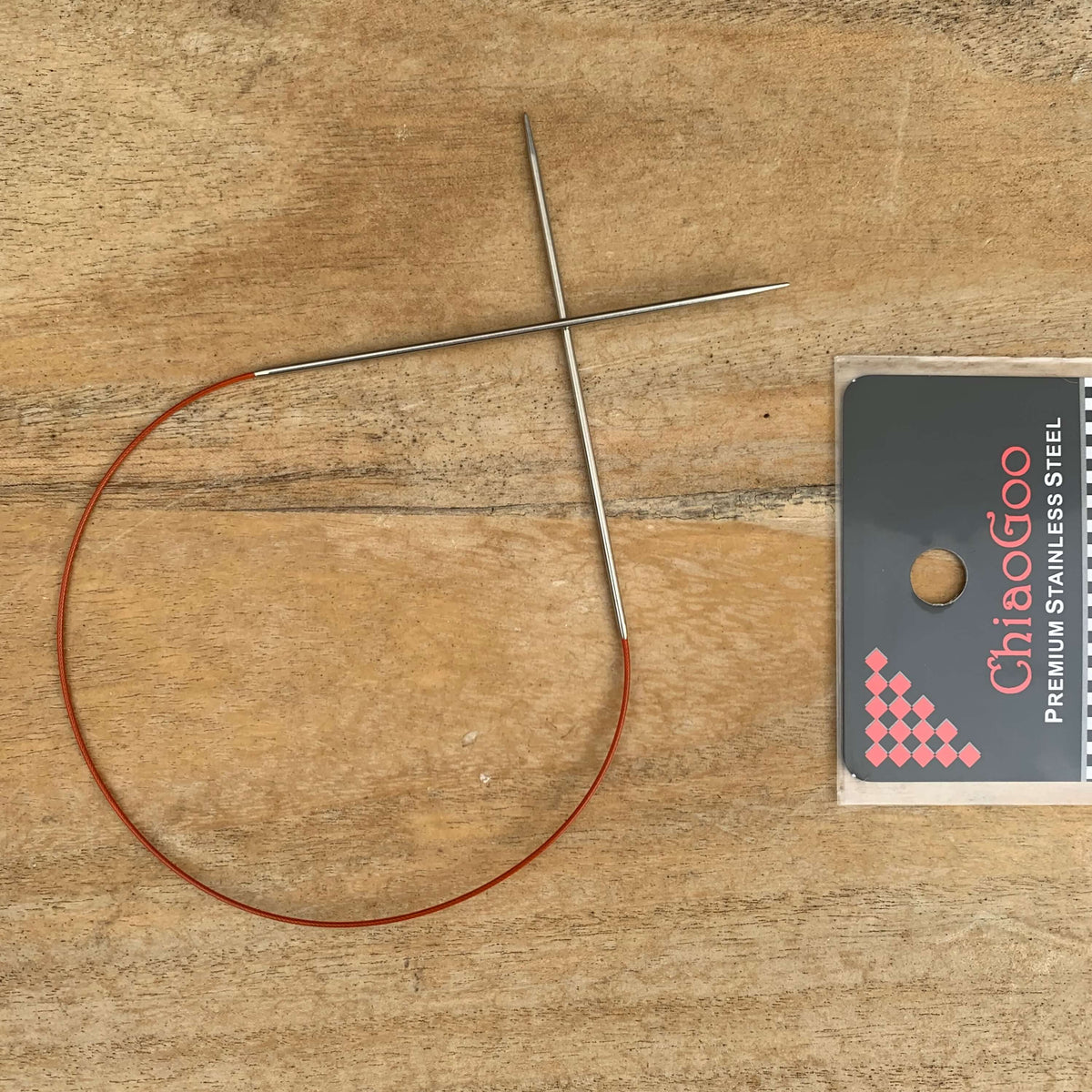 ChiaoGoo Red Lace Circular Needles | Agulhas Circulares