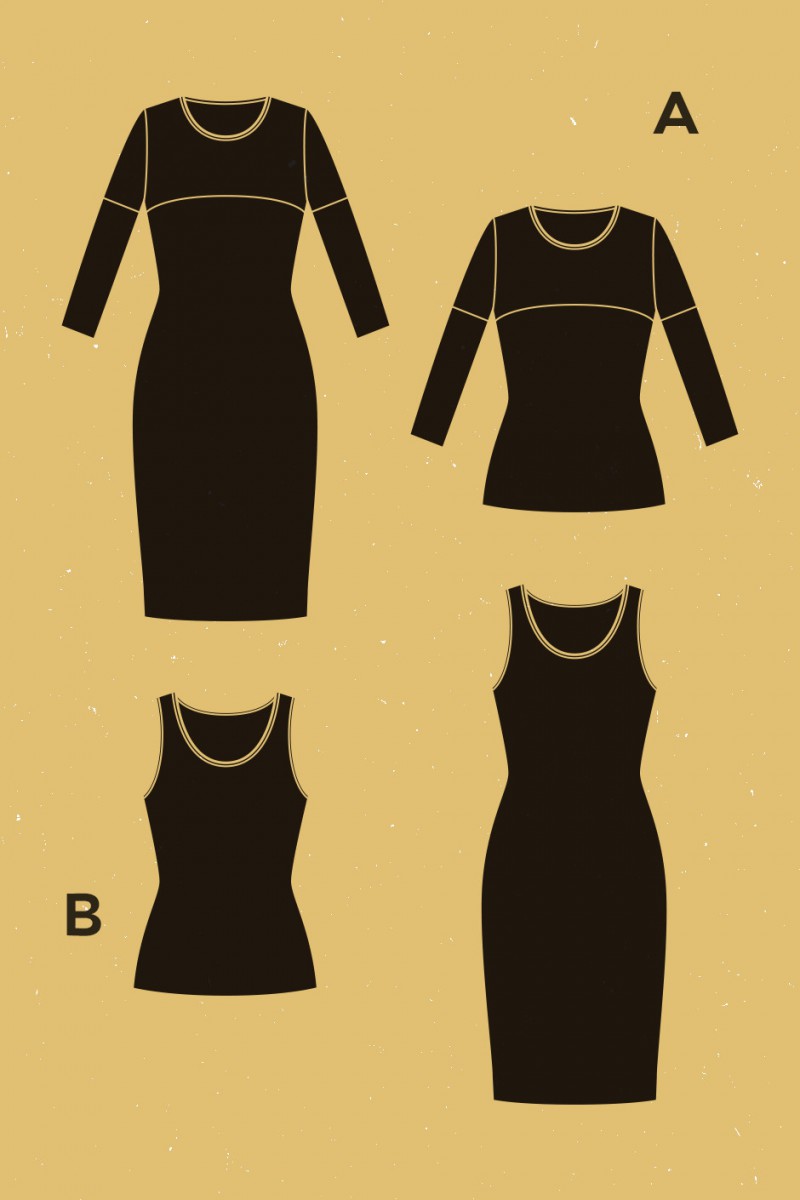 Deer and Doe Givre Dress and T-shirt