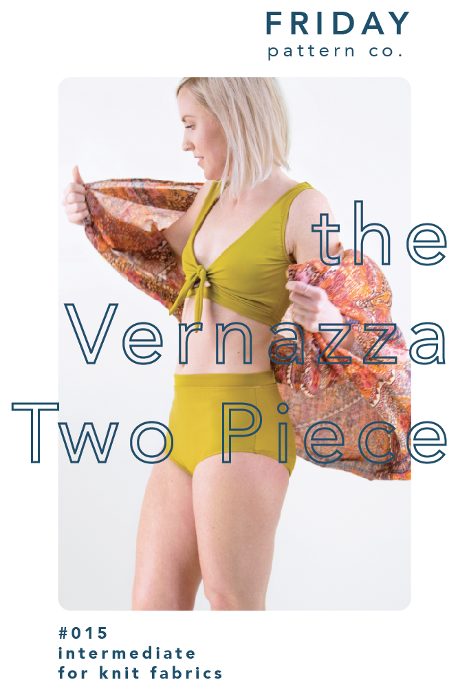 Friday Pattern Co The Vernazza Two Piece